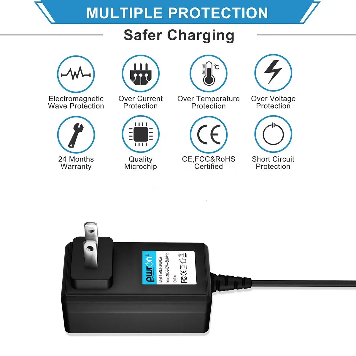 Compatible 95 VHF95 14225262 Bands Charging Adapter 16480931 Radio West PwrON Cradle Marine Floating 14225221 Power VHF 14225221 GMRS for AC Replacement VHF AC/DC 16230526 Marine DC VHF95DB