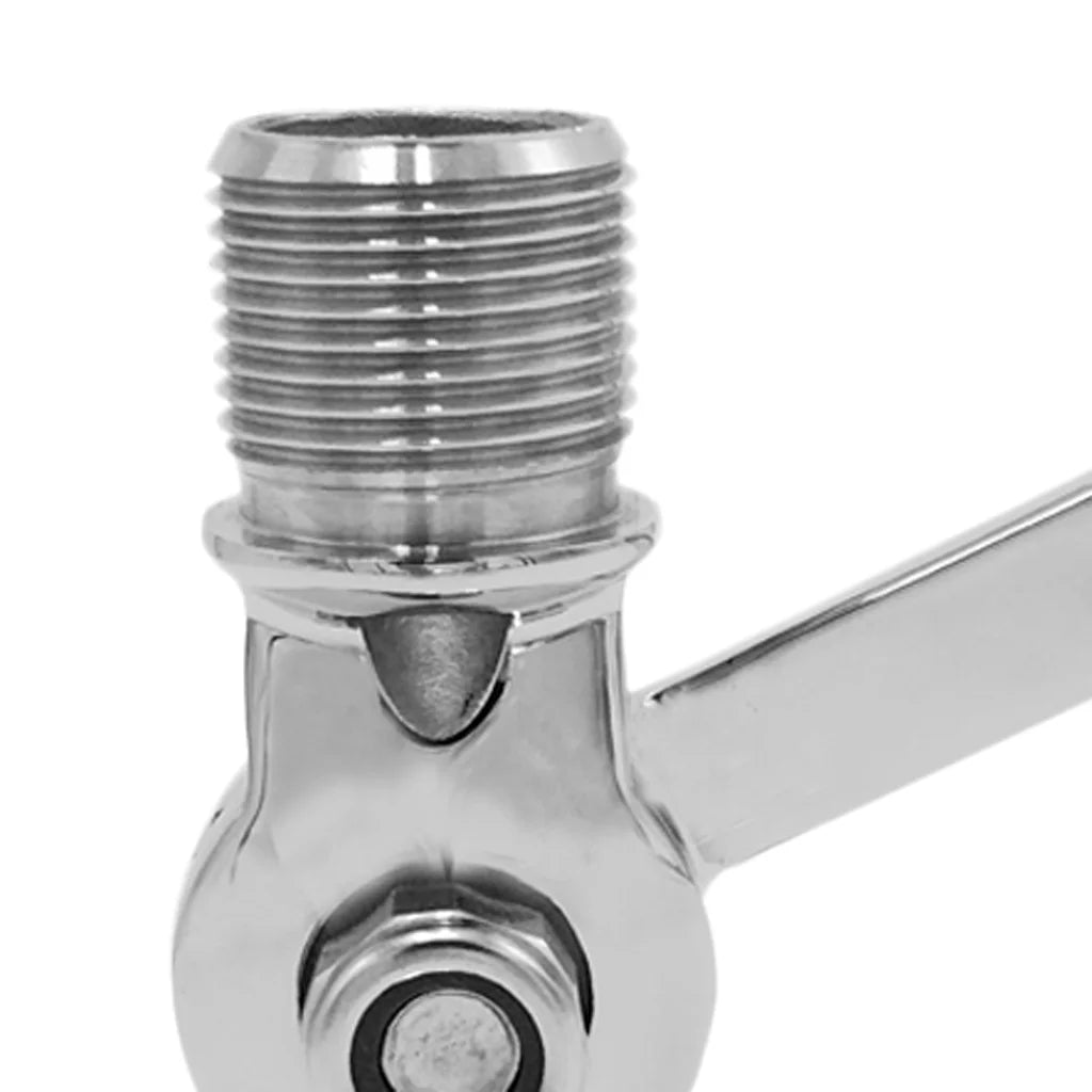 Dinghy Boat Base Ratchet Kayak for Inflatable Mount Stainless Marine Adjustable Radio Steel VHF