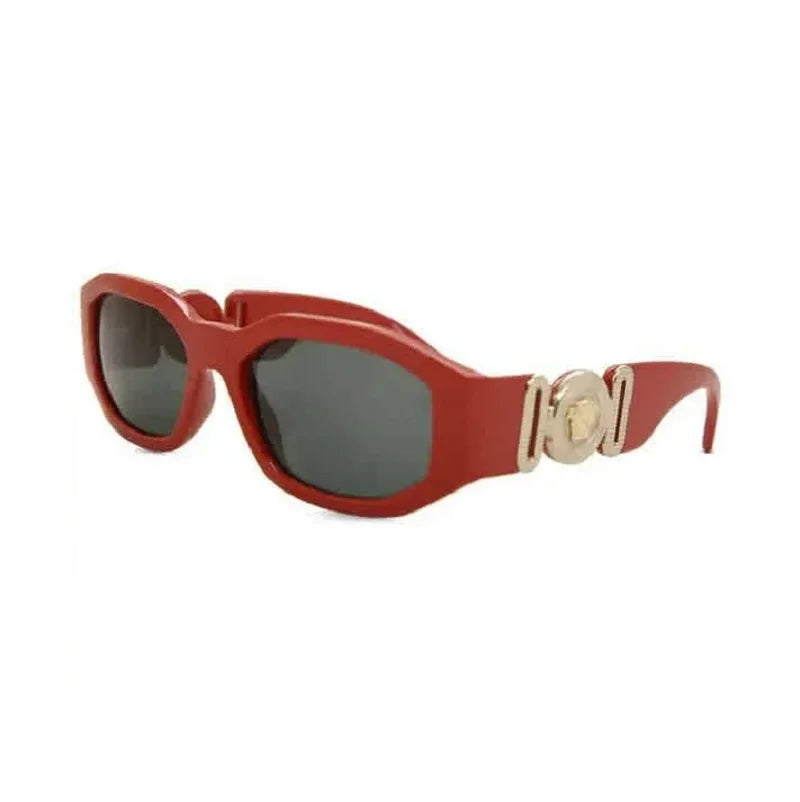 Plastic 53mm/16-140 Adult Geometric Unisex's Red VE4361 Sunglasses Versacce