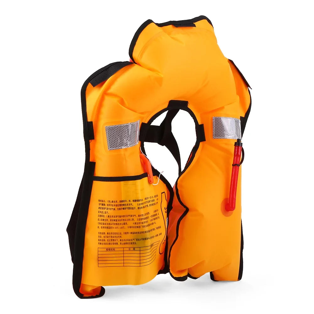 liquid Manual Jacket Adult Survival Inflatable Eccomum Swimming Fishing Sports