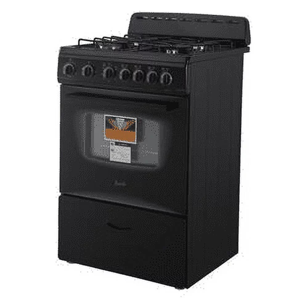 Gas Compact 24" Black Avanti (GR2415CB) Oven, in Range