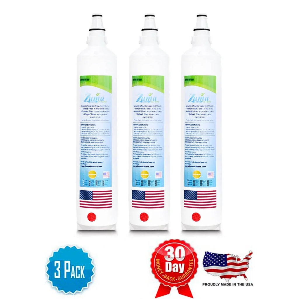 , Compatible Brand 3 U.S.A. ZUMA Subzero® ZWFZ1-RF750 , liquid Filters , Pack BI36UIDSPHRH - - Model Made with # in