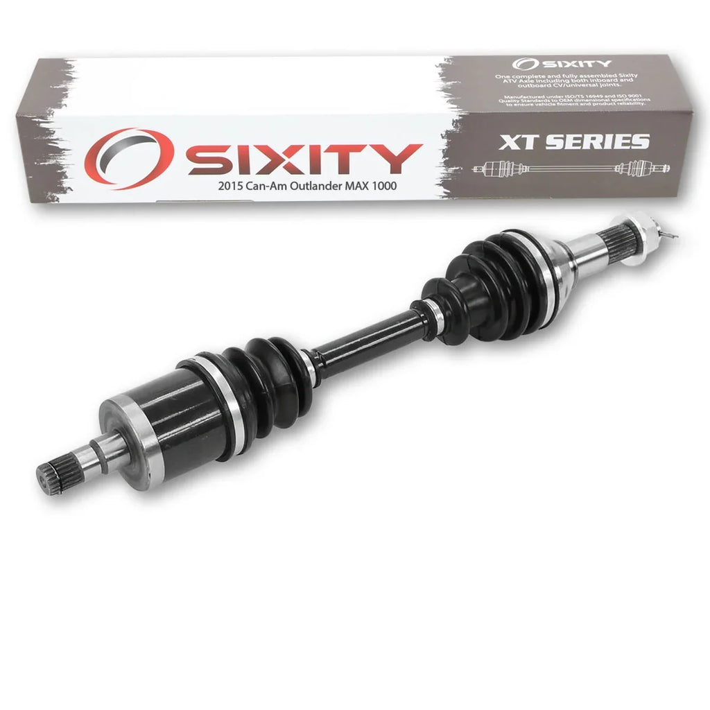 compatible LTD 1000 MAX Front Outlander Left Axle Sixity 4X4 STD Can-Am 2015 - EFI with XT