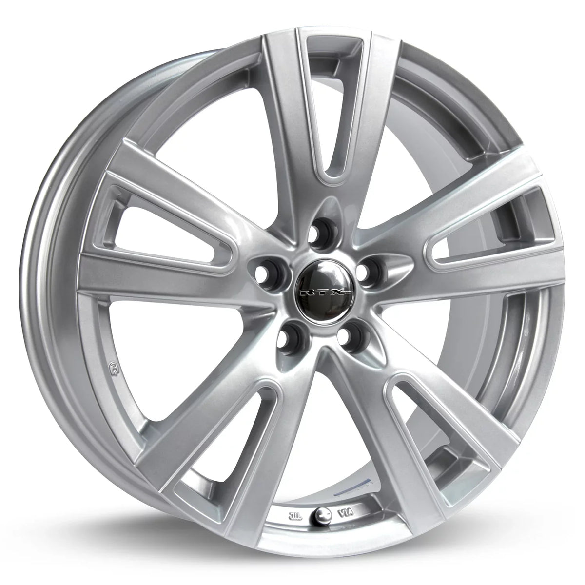 ET39 16x6.5 Silver Wheel 5x105 Trek RTX CB56.6