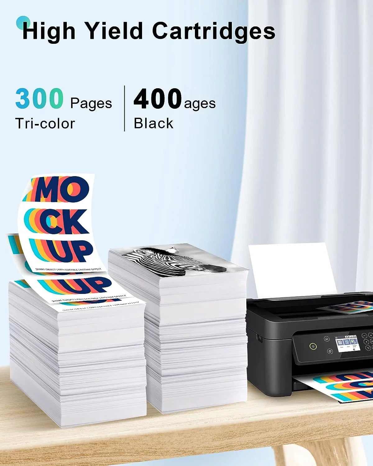 CL-276 275XL (1 Tri-Color) XL Black, Canon Pack TS3500 Ink TR4722 TS3520 Printer Combo Compatible PIXMA with TR4700 276XL TR4720 Cartridge PG-275 Ink XL for Canon High 1 and 276 Capacity TS3522 275