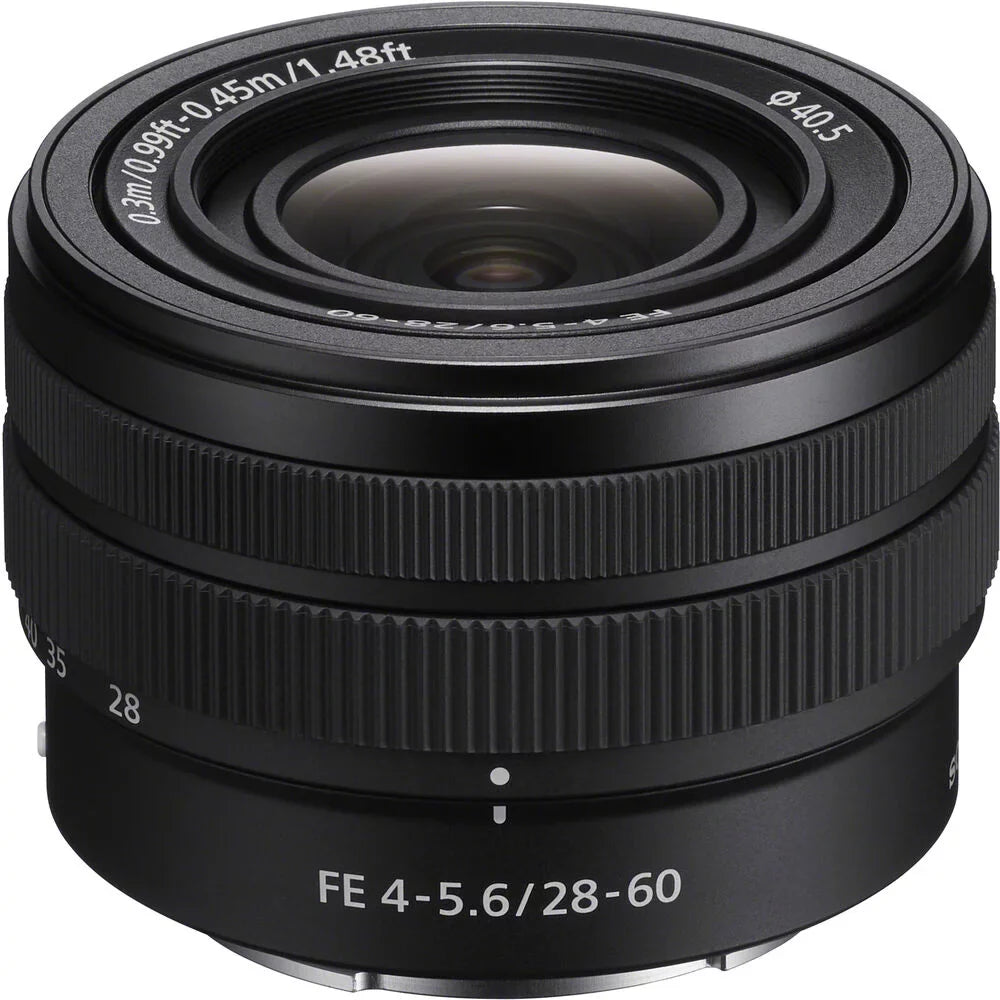 28-60mm with Camera a7C Lens+24mm G Lens Kit Mirrorless (Silver) f/2.8 +Flash-