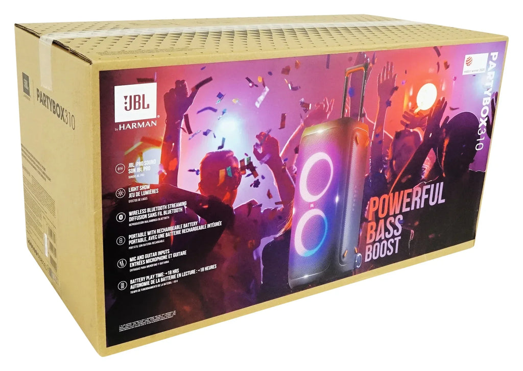 Partybox LED Party Box Rechargeable Bluetooth 310 JBL Speaker+Mic RGB Portable