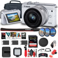 Mirrorless with Canon Lens M200 15-45mm More Camera EOS + (3700C009) Digital