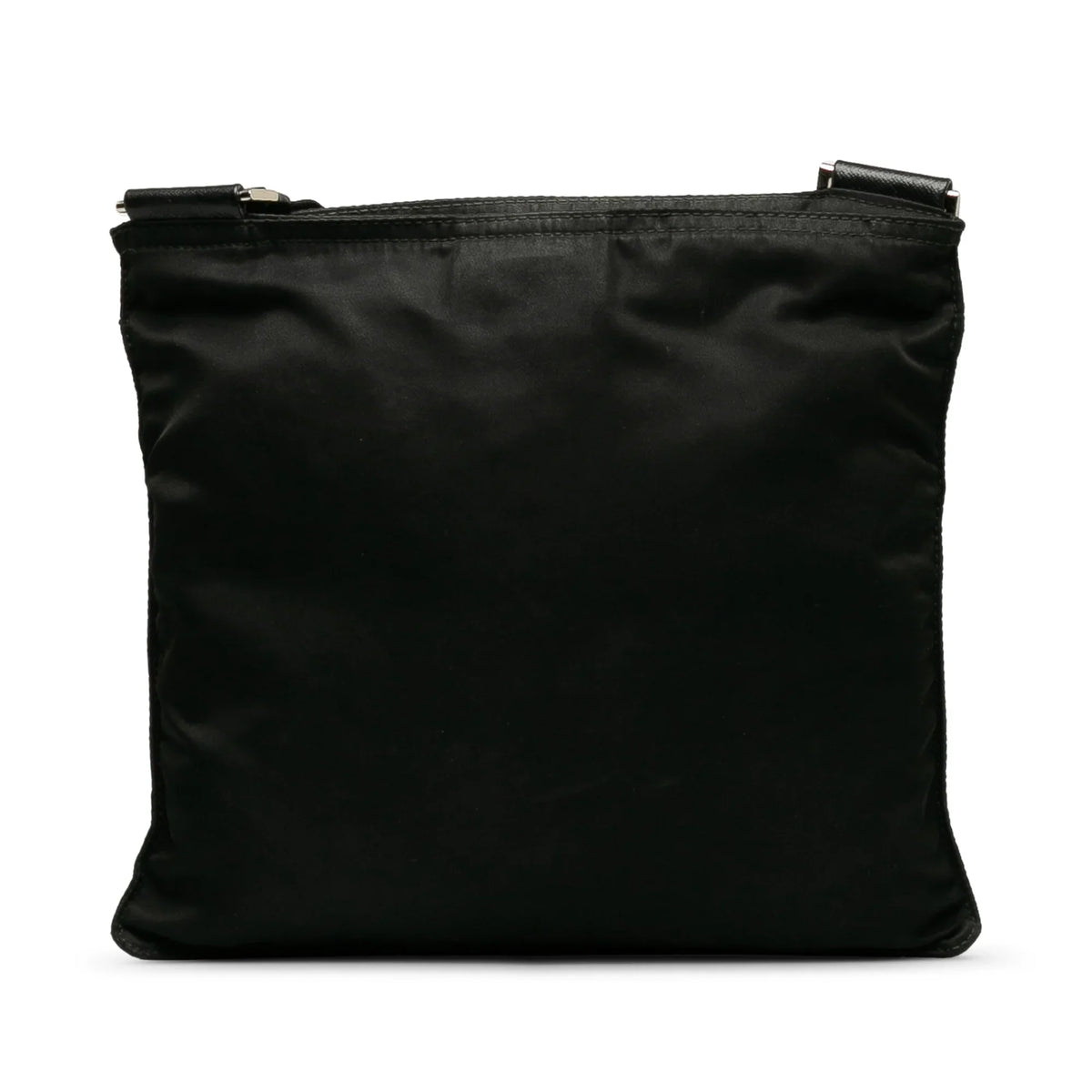 Authenticated Black Pre-Owned Nylon Tessuto Prada Crossbody Fabric Unisex (Good) Bag Crossbody