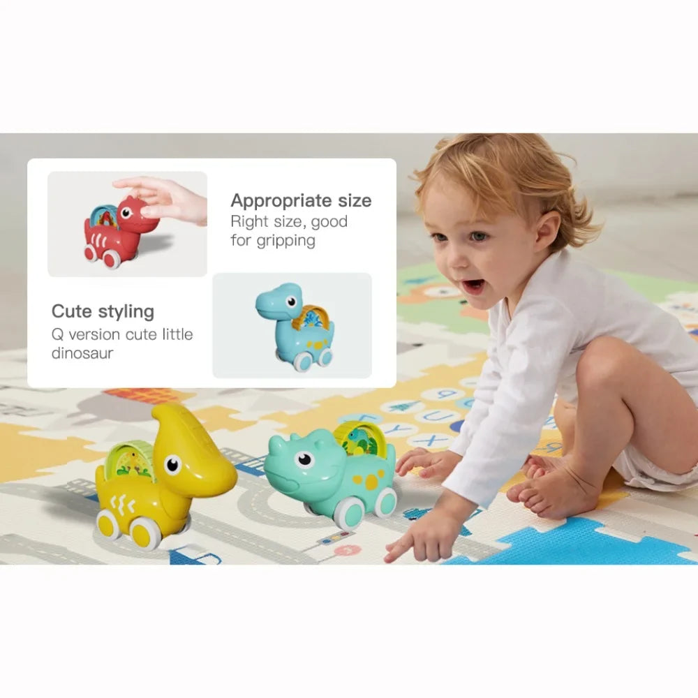 Toddler Bag Years 4 Toys Toy 1-5 Boys Gifts Car Girls, for with Birthday Cars, Christmas Pack Packaging Dino Dinosaur and Old Kids Toys for