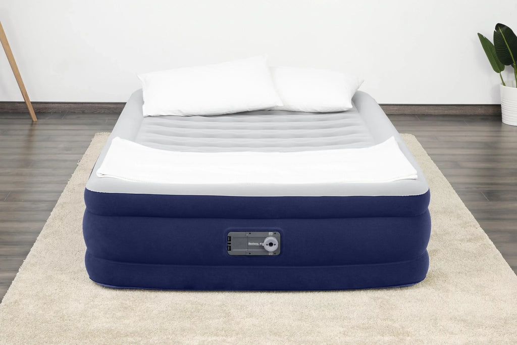 Full Pump, Air Bestway Coating AC 15" Mattress Built-in Antimicrobial with Tritech