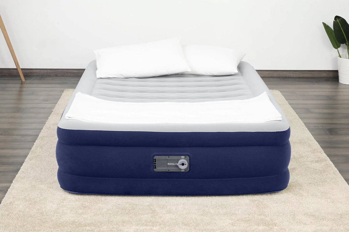 Full Pump, Air Bestway Coating AC 15" Mattress Built-in Antimicrobial with Tritech