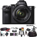 Card, Essential Alpha Bag, ILCE7M2K/B , LED II Bag, Additional 64GB Rode Sling Mic, Soft with Camera Light, Battery, Memory Accessories Mirrorless OSS 28-70mm With a7 Lens f/3.5-5.6 Plus FE