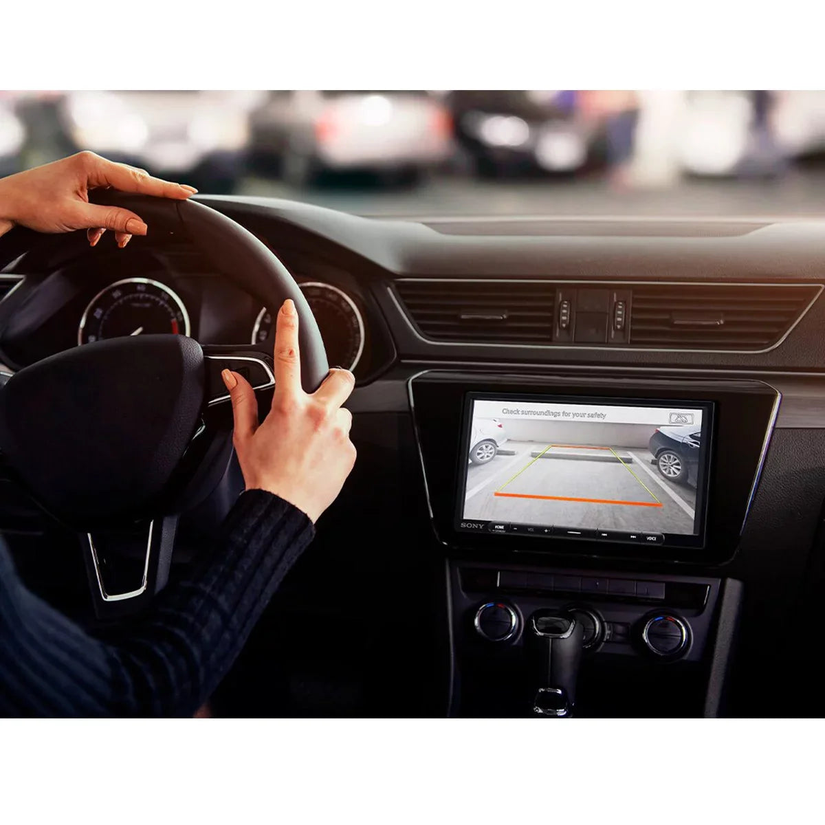 Receiver and with Digital Android CarPlay XAV-AX4000 Auto Mobile Multimedia