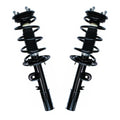 Front Driver for Complete of Passenger Set Explorer Struts and 2 CST372622PR AutoShack Springs 3.5L Side V6 Replacement Coil and 2013 AWD 2011 2012