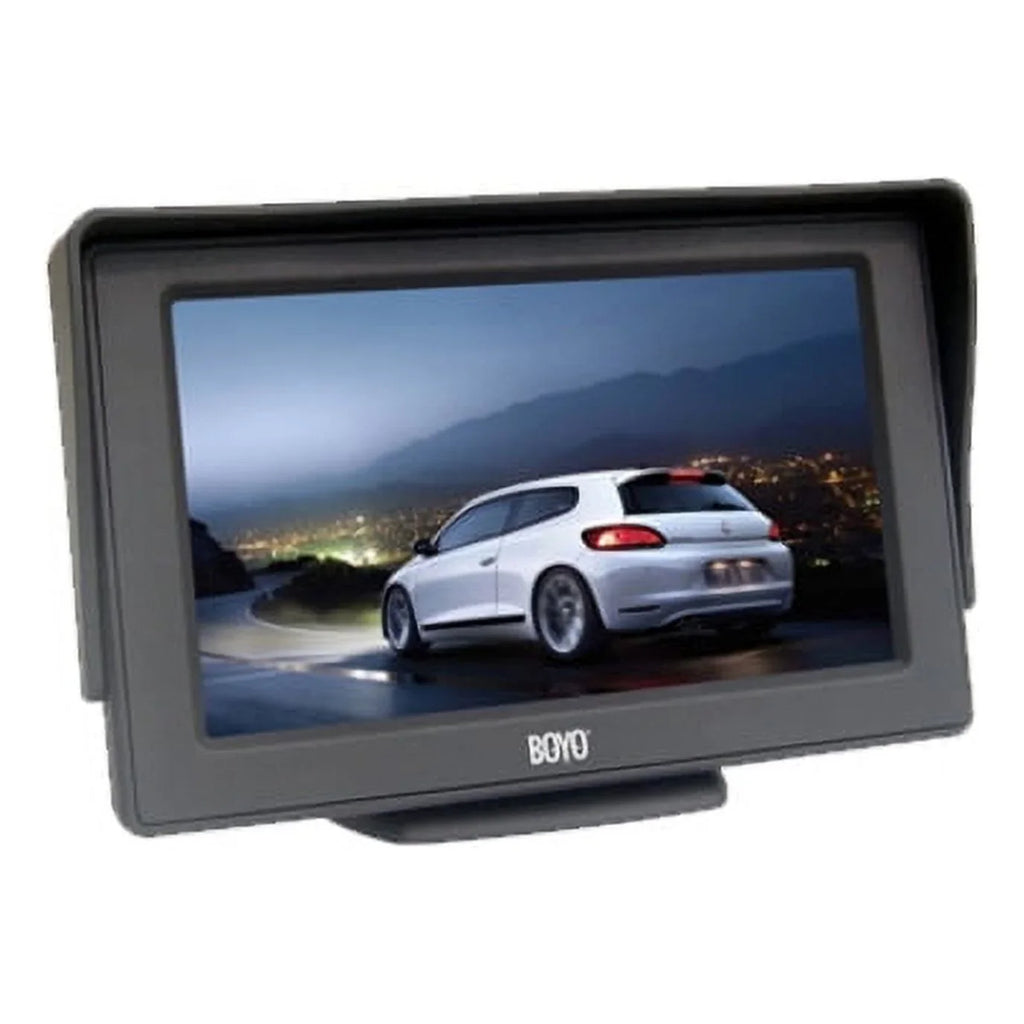 '- Dash Display Matrix Boyo Active 4.3" 272 TFT VTM4301 LCD Mount - 480 - x 4:3 Car