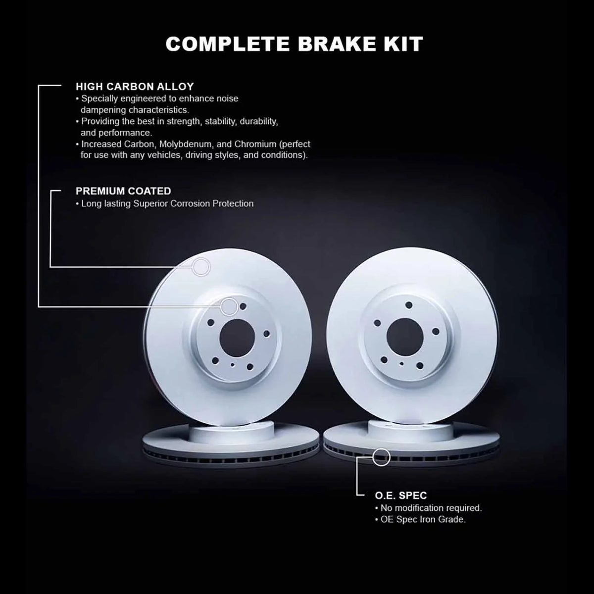 select: XF R1 Rotor Coated 20013 Wdpn2 Concepts ,2021-2022 Carbon Brake Fits R1 JAGUAR 2016 Concepts