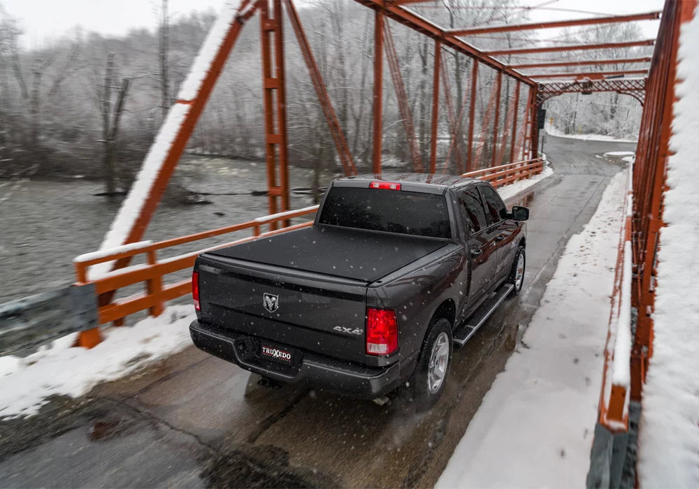 Bed Bed Cover Sentry Ram Multi-Function 2019-2021 1500, 6' (76.3") TruXedo w/ Not | (Split) 4" CT Rolling RealTruck Compatible Hard Truck Does | Tailgate Fit Tonneau with 1586916 Dodge