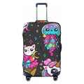 And 18-32 Protector Unicorn Cat Luggage,Washable Fit Stratch Resistance Icecream Cover Covers Protector,Suitcase Protector Cover And Rainbow Dust Fotbe Luggage Inch