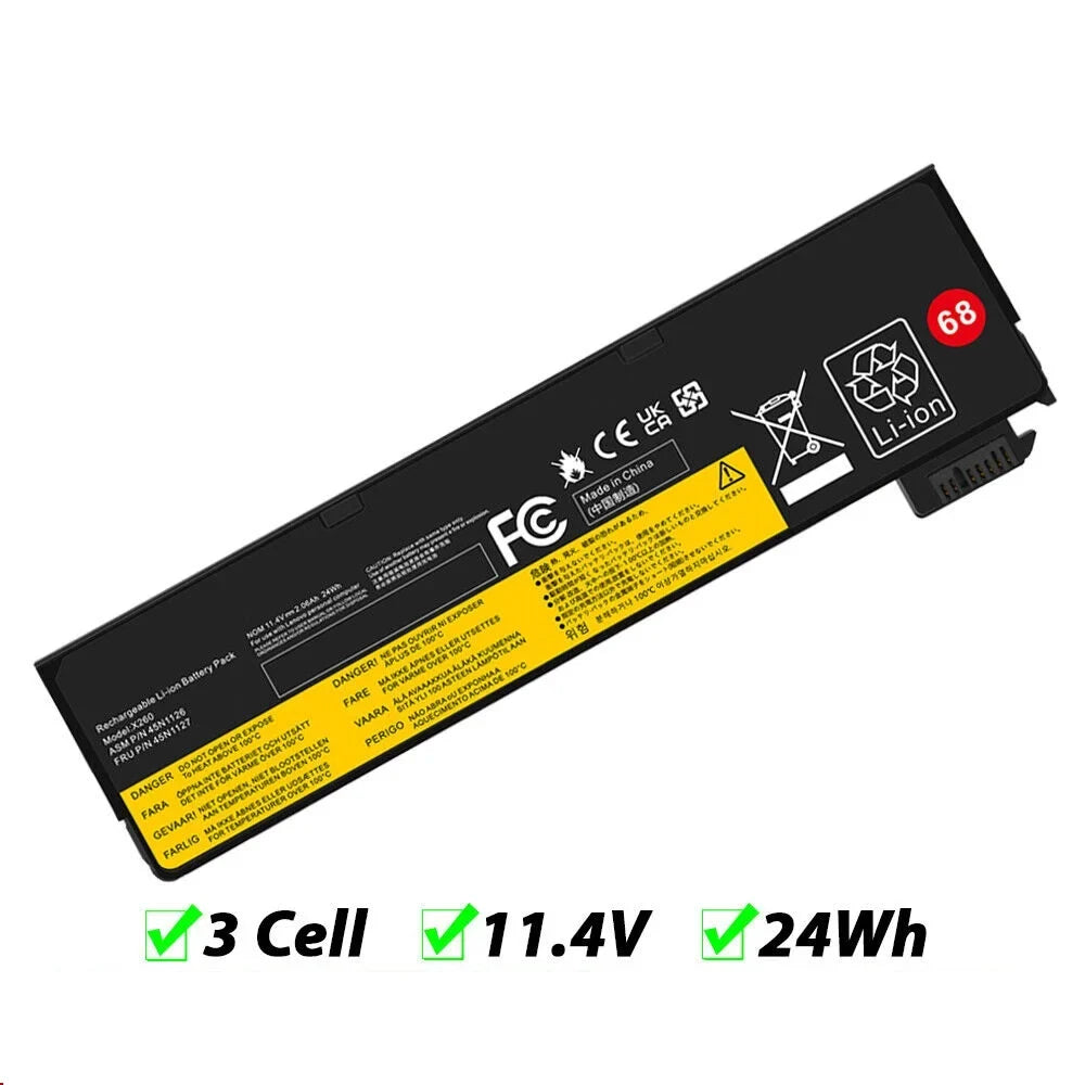 for 68+ Lenovo T440 ThinkPad Battery