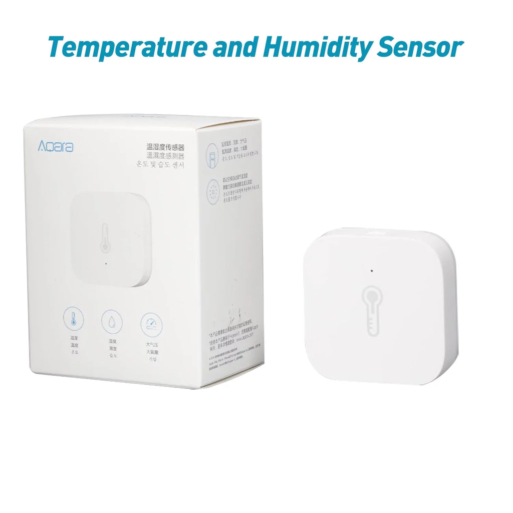 Compatible Sensor Remote AQARA for with Aqara HUB Temperature Monitoring and Home HomeKit Automation REQUIRES Sensor Humidity Smart