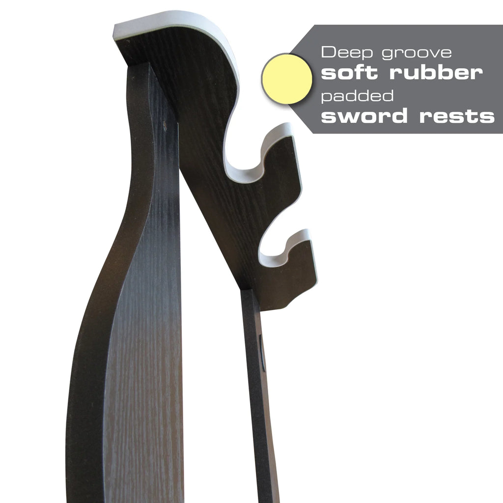 Rack Convenient Arts Creek Assembly Wall Mount Katana Martial Sword - Samurai 2 Rush Creations