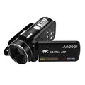 DV Function Professional Digital Video 4K 3.0 Mounting with CMOS Handheld Burst Andoer Camcorder Inch for Monitor Shoe Sensor IPS Microphone Hot -Shaking