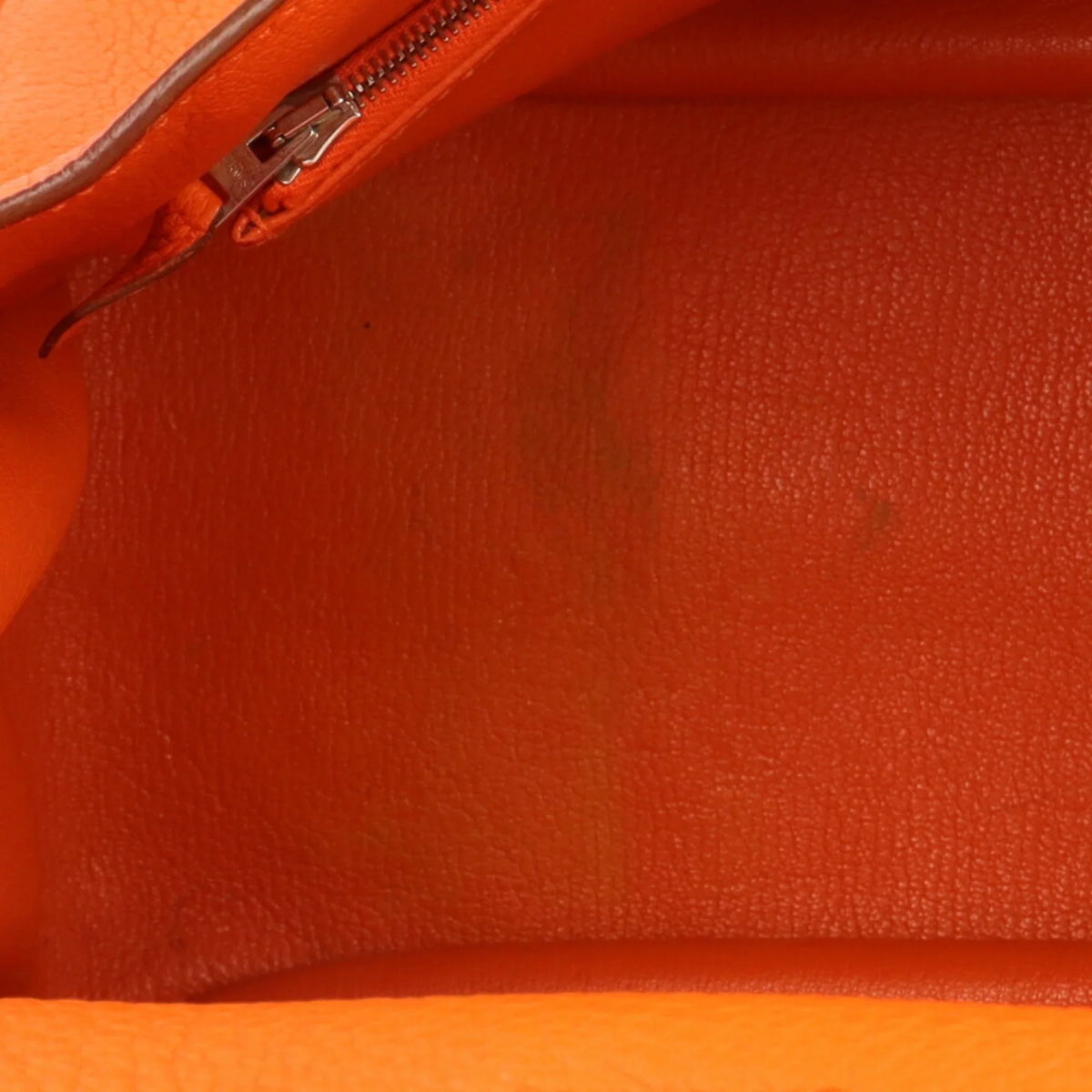 Hermes BRB10010000013133 Bag (Good) Pre-Owned HERMES Women's Shoulder Orange Clemence 34 Taurillon Gypsière