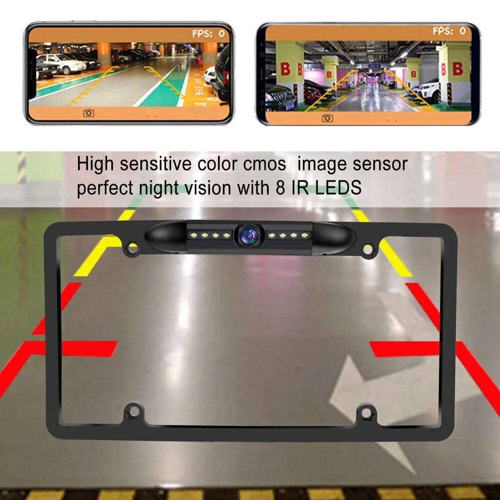 Night High Clear IP68 - Vision Rear Waterproof Backup View Onemayship Camera - Definition Images - Universal - Fit