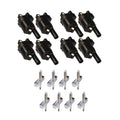 and with 2015-2018 Tahoe Compatible select: CHEVROLET Spark of Chevrolet ISA LT, Suburban Camaro CHEVROLET Coils UF414 Denso SILVERADO Ignition Fits 8 Plugs K1500 SILVERADO 2014 Set K1500