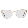 Women's VCHD51S Rim Cat Eyeglasses Eye Chopard Silver Full 0594