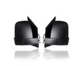 Passenger, Set Compatible/Replacement Mirror Door - - Mercedes-Benz for Without 19-22 - Manual-Folding Heated 9108111000, - Van Cargo Sprinter Textured Camera, 9108111100 Pair, Side Powered, '19-20