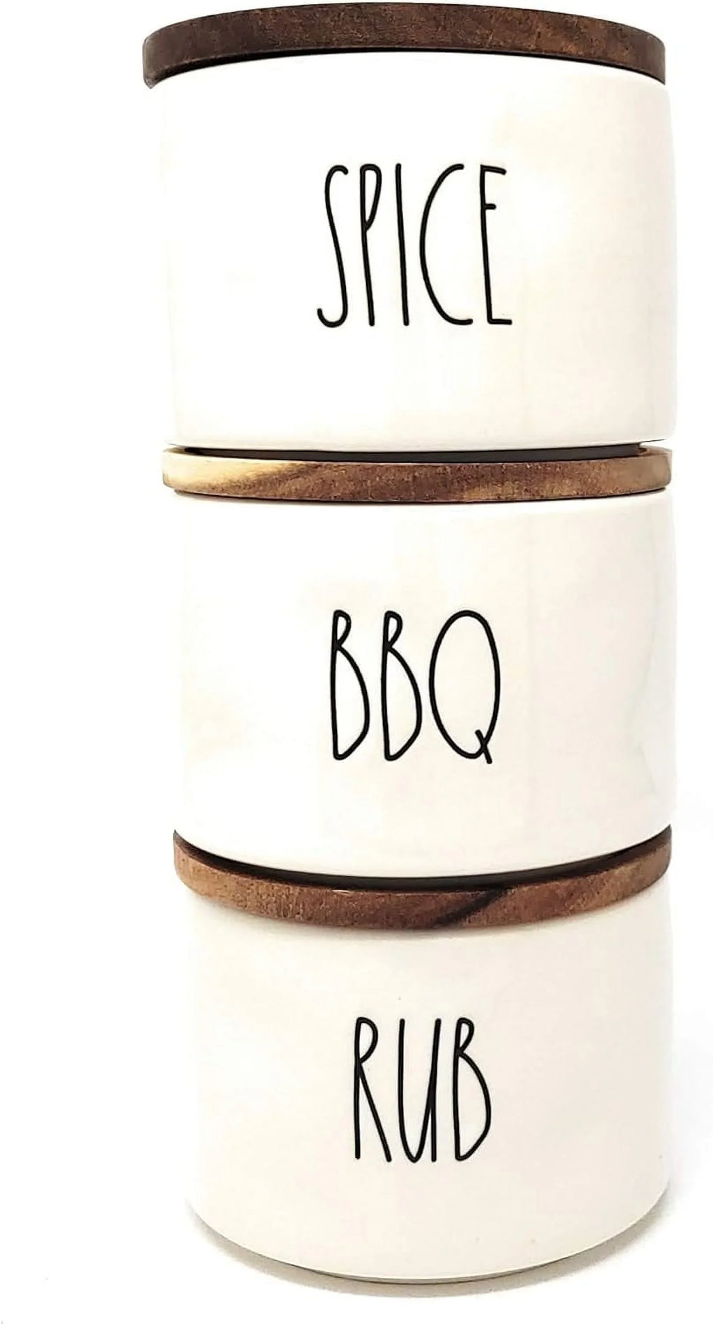 Canister SPICE, Rae Set Dunn BBQ, RUB