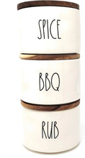 Canister SPICE, Rae Set Dunn BBQ, RUB