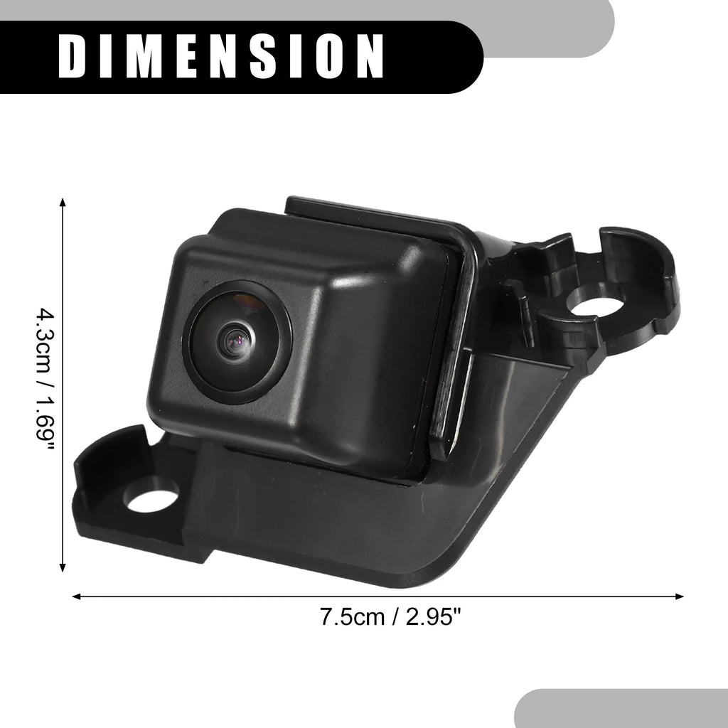 Up Back for Camera Plastic Toyota Rear View No.86790-04010 Tacoma Black 2009-2015