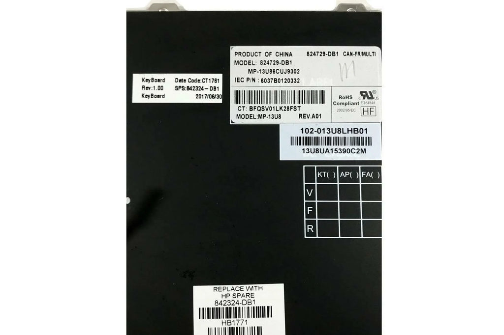 '- A Backlit Keyboard Silver 1020 New HP Folio EliteBook G1 Grade Pre-Owned Like 804214-001 Laptop