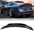 WING SEDAN design TRUNK GLOSSY RS HIGHKICK BLACK 2006-2011 SPOILER HONDA CIVIC FITS