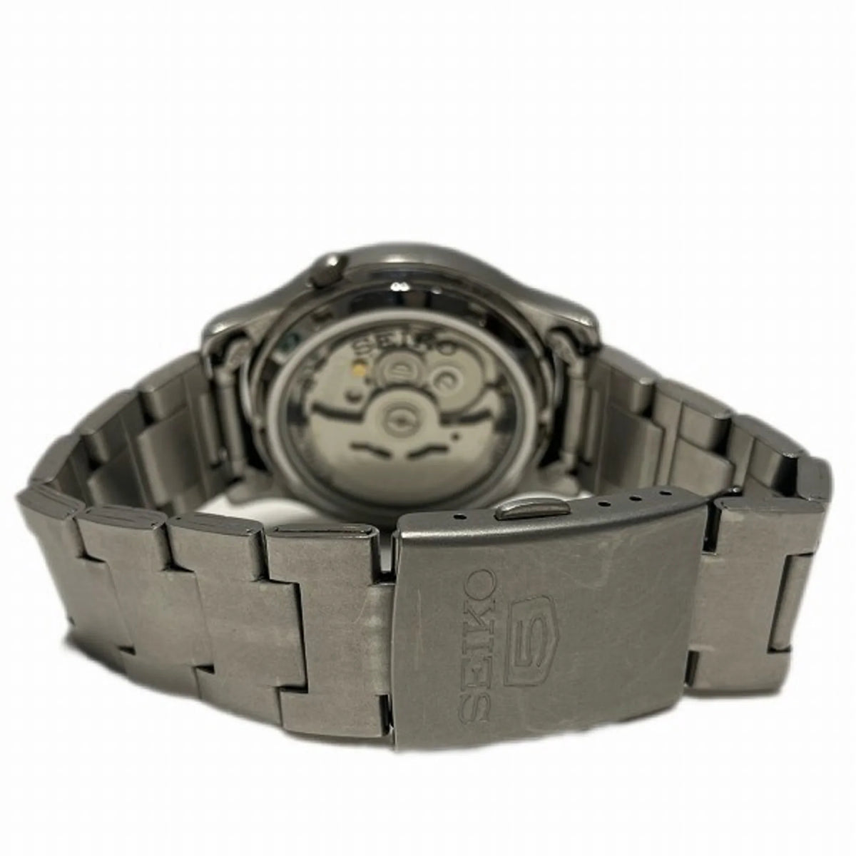 Automatic 21 Seiko Men's (Good) JEWELS 7S26-02J0 Pre-Owned Seiko5 Watch