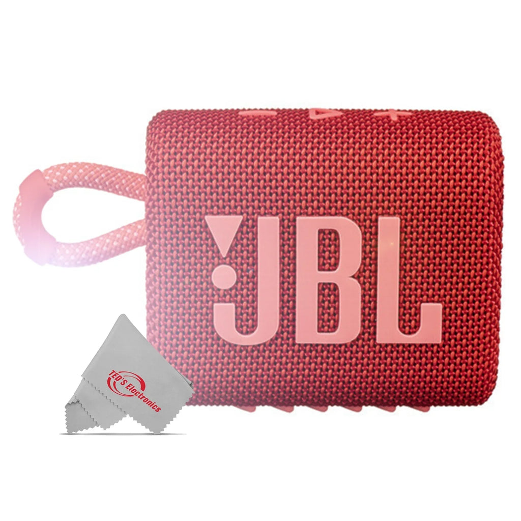 Waterproof Speaker Bluetooth 3 Portable Go JBL Red