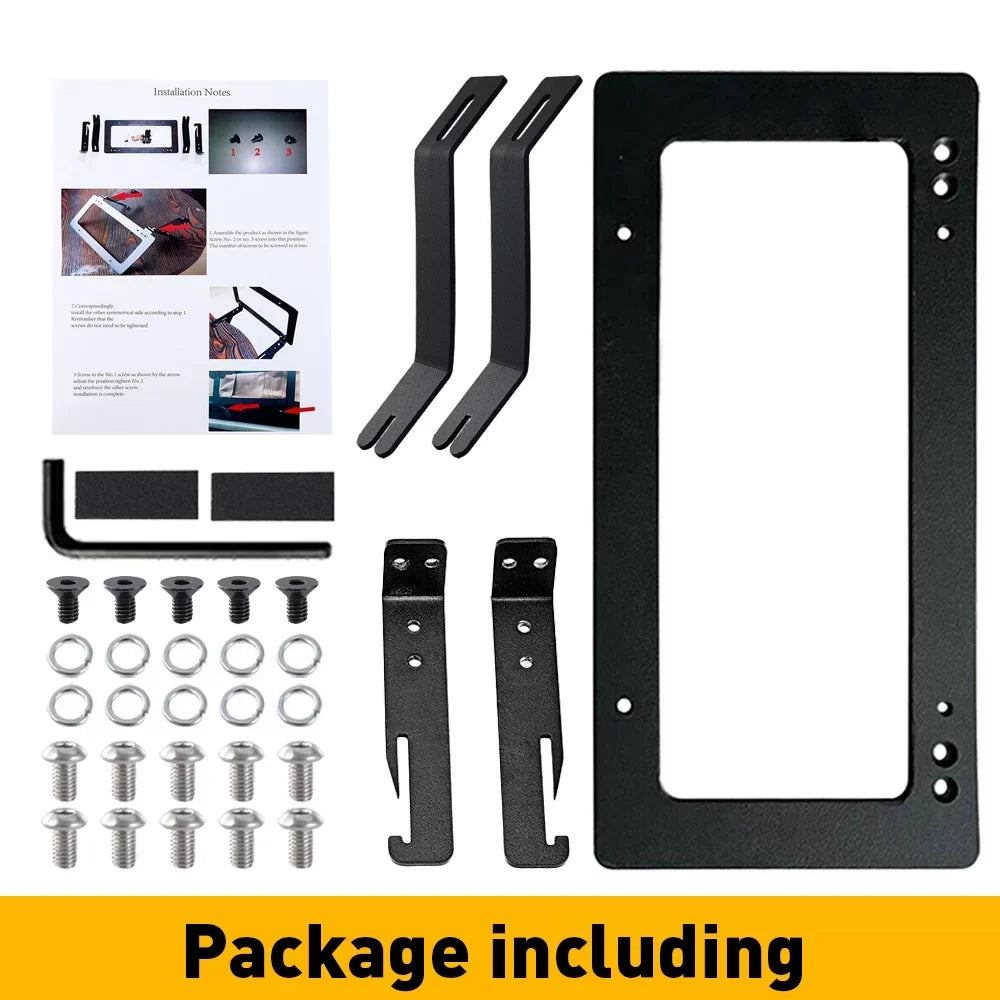 Holder 2017-2023 Frame License Y Plate Model For Tesla Fit Front