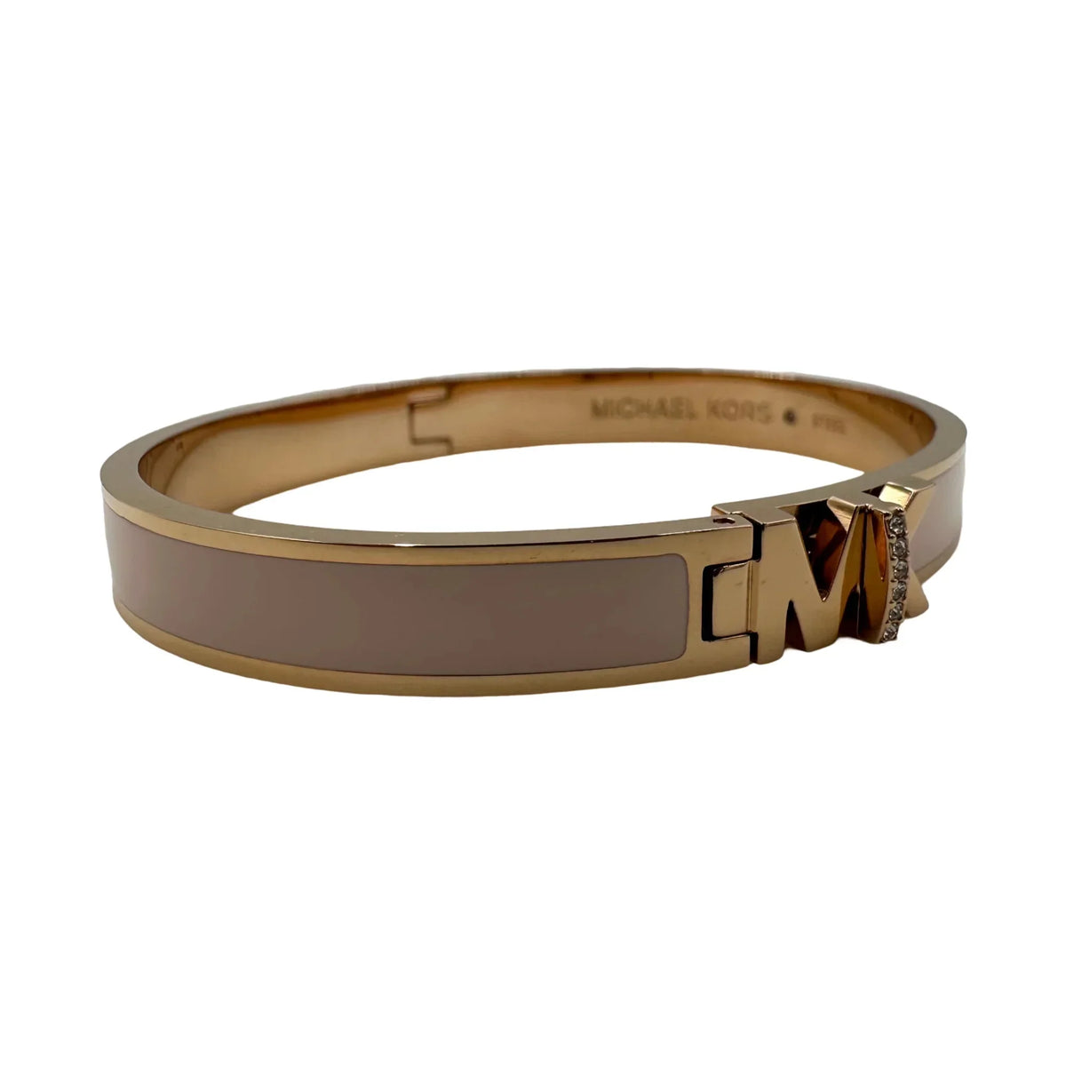 Kors Pink - Bangle Rose-Gold Haute Enamel Crystal Michael Bracelet MKJ7707791
