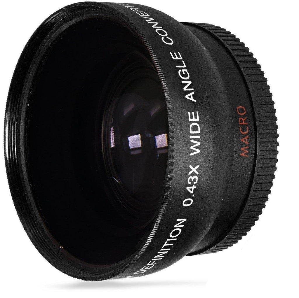 DMC-G7H (58mm For Kit Panasonic Angle Compatible) & 2-Pc Lens Hi-Def Set Wide dimension Lumix Lens Telephoto