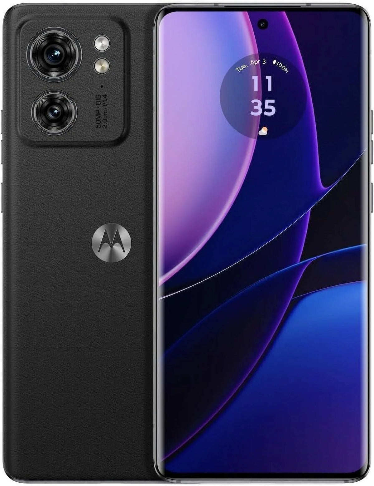 50MP for Phone Edge | Made 2023 | Smartphone | US Eclipse Motorola | Cell 8/256GB | Unlocked Camera Black