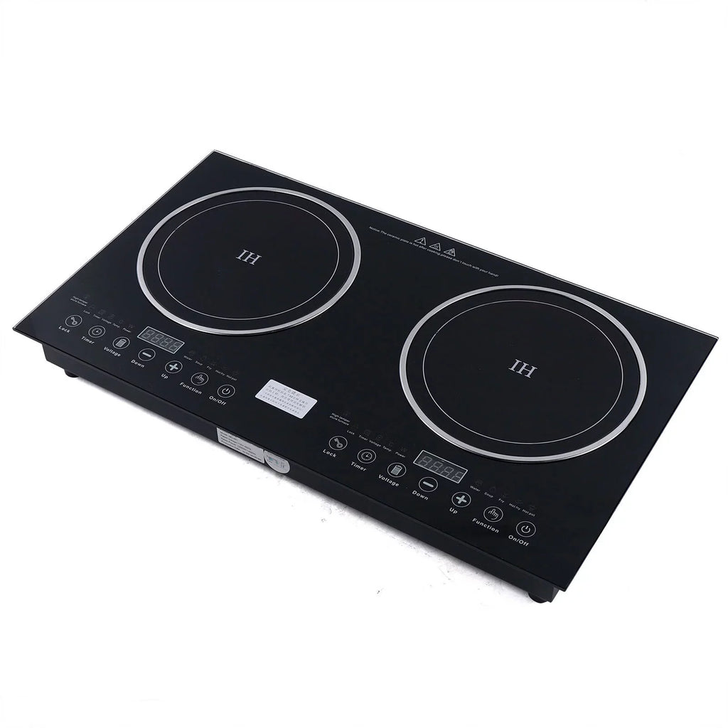 Touch Dual Cooker+1400W Portable Cooker Stove Countertop 1200W ANQIDI Cooktop Digital Sensor Burner Ceramic